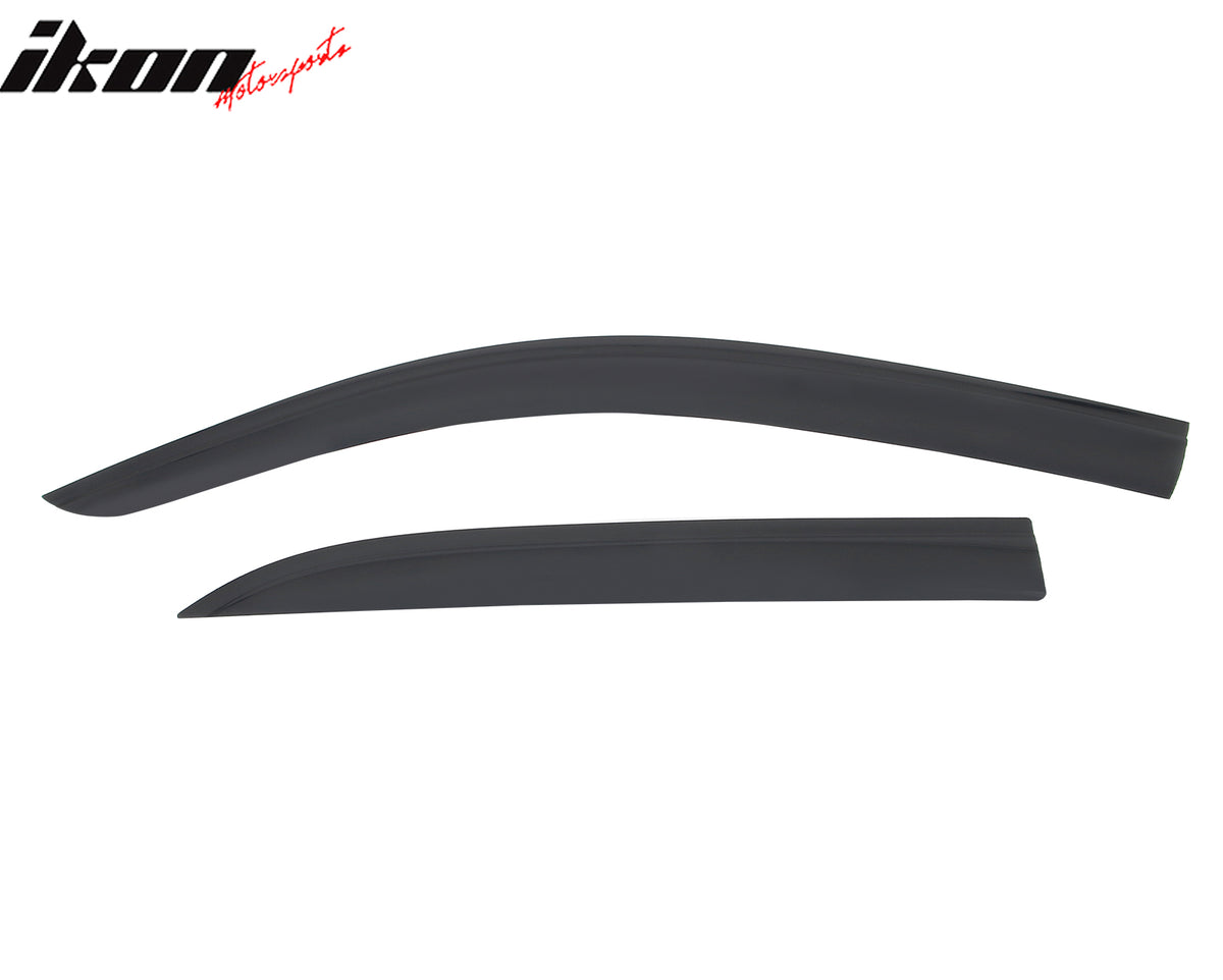 Fits 20-25 Benz W167 GLE-Class SUV Low Profile Style Tape-On Window Visors Guard