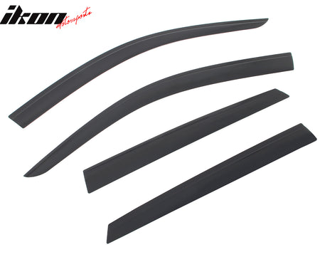 Fits 16-22 Benz X253 GLC-Class SUV Low Profile Style Tape-On Window Visors Guard