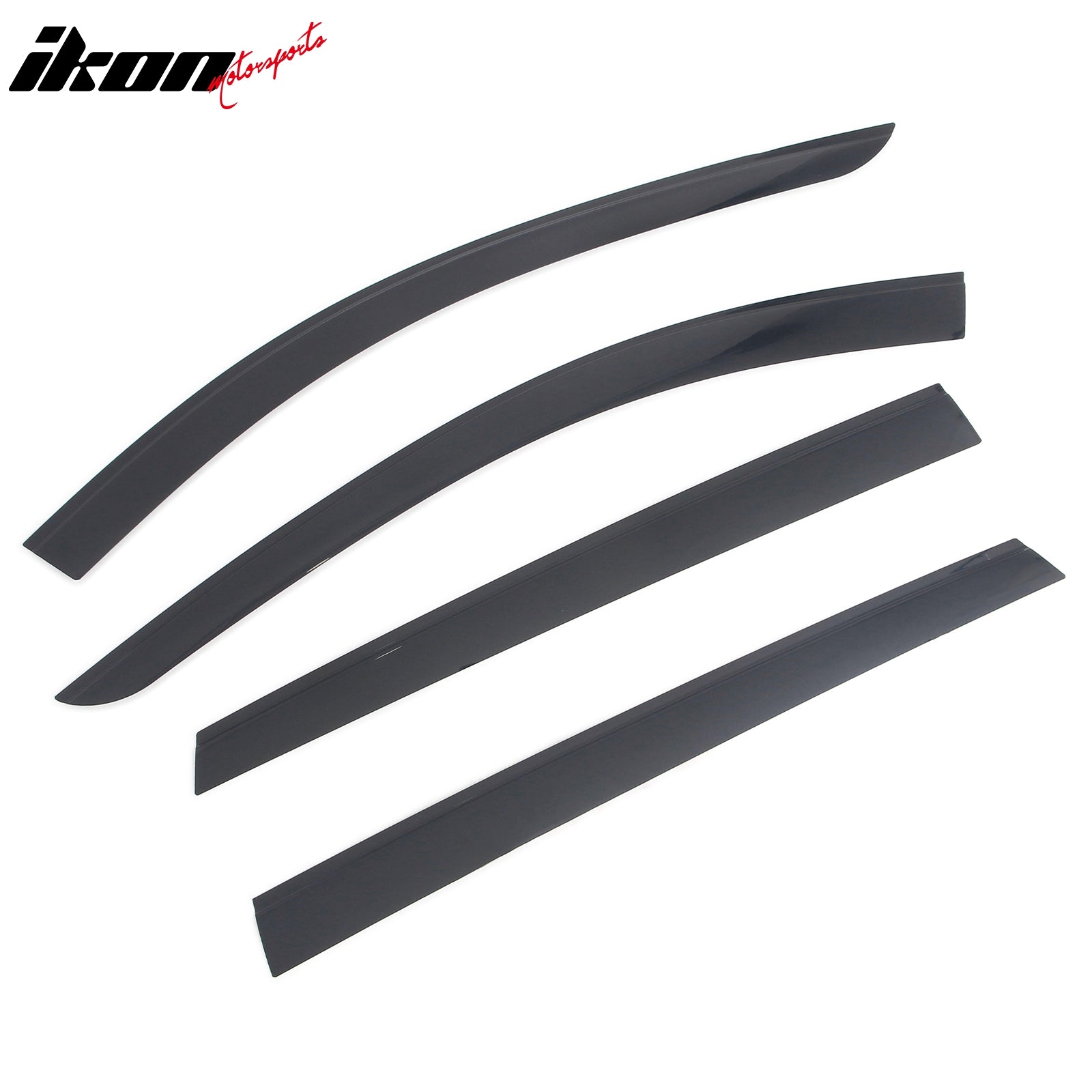 Fits 25-26 Mazda CX-70 & 24-26 CX-90 Low Profile Style Tape-on Window Visors