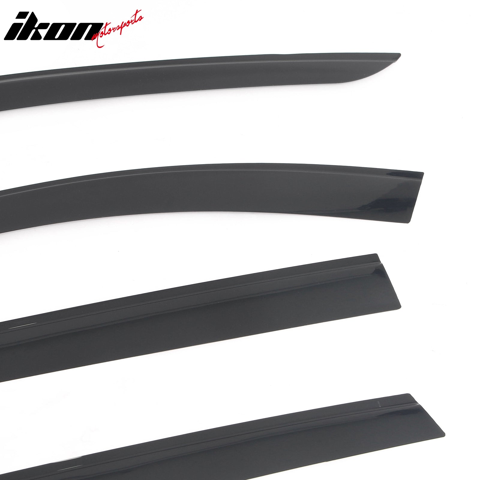 Fits 25-26 Mazda CX-70 & 24-26 CX-90 Low Profile Style Tape-on Window Visors
