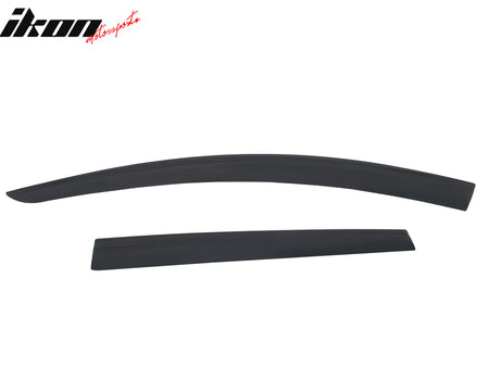 Fits 15-24 Nissan Murano Low Profile Style Tape-On Window Visors Rain Deflectors