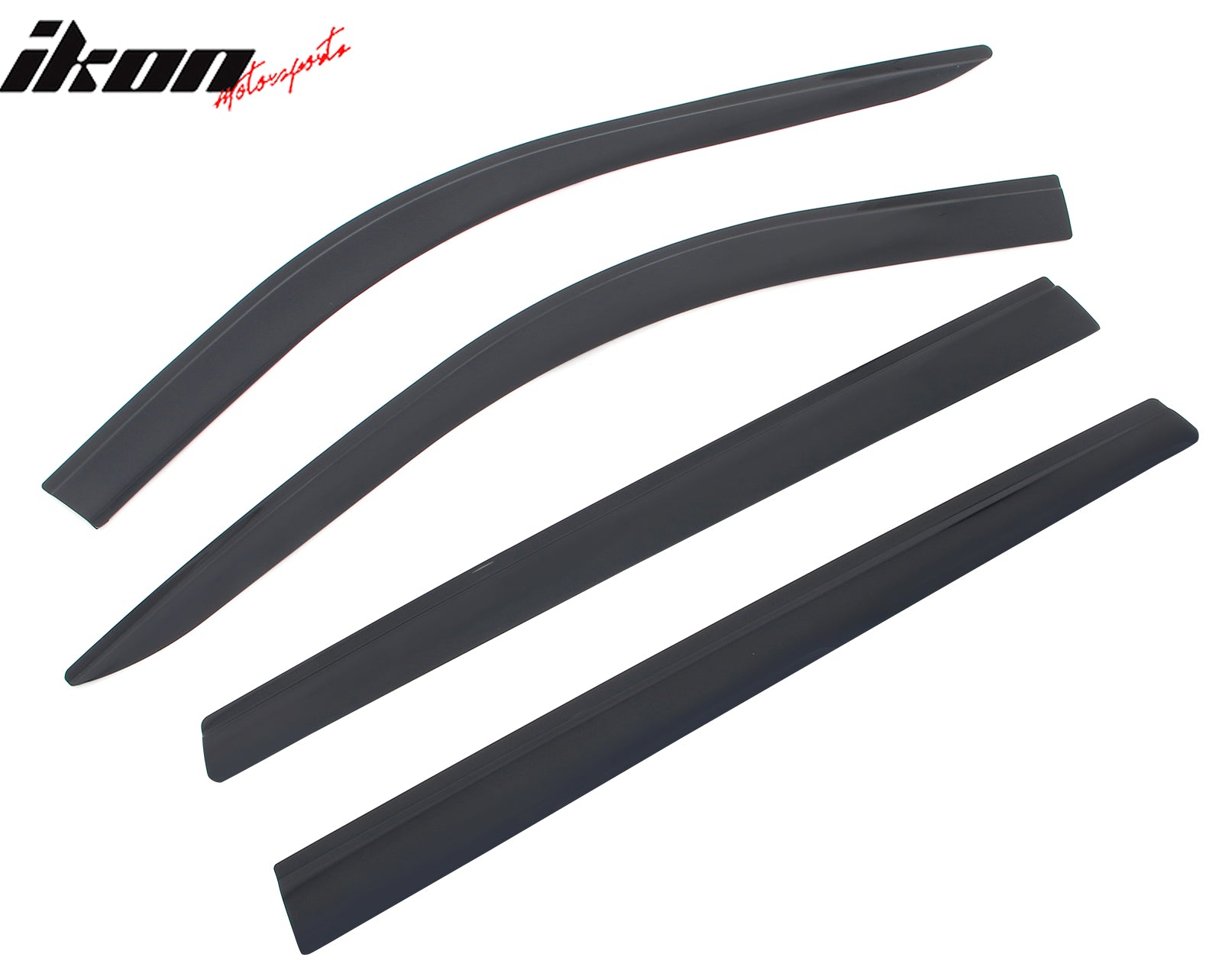 Fits 20-25 Toyota Highlander Low Profile Style Tape-On Window Visors Deflectors