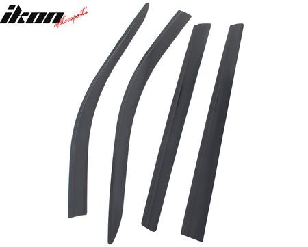 Fits 20-25 Toyota Highlander Low Profile Style Tape-On Window Visors Deflectors
