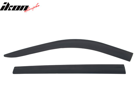 Fits 20-25 Toyota Highlander Low Profile Style Tape-On Window Visors Deflectors