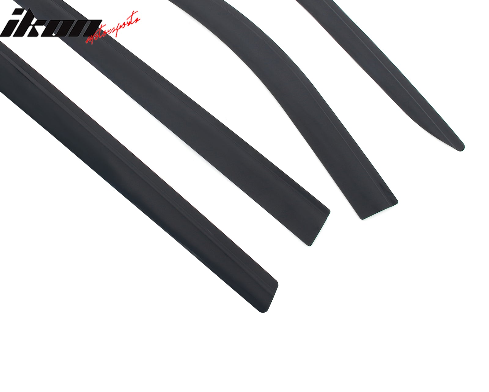 Fits 20-25 Toyota Highlander Low Profile Style Tape-On Window Visors Deflectors