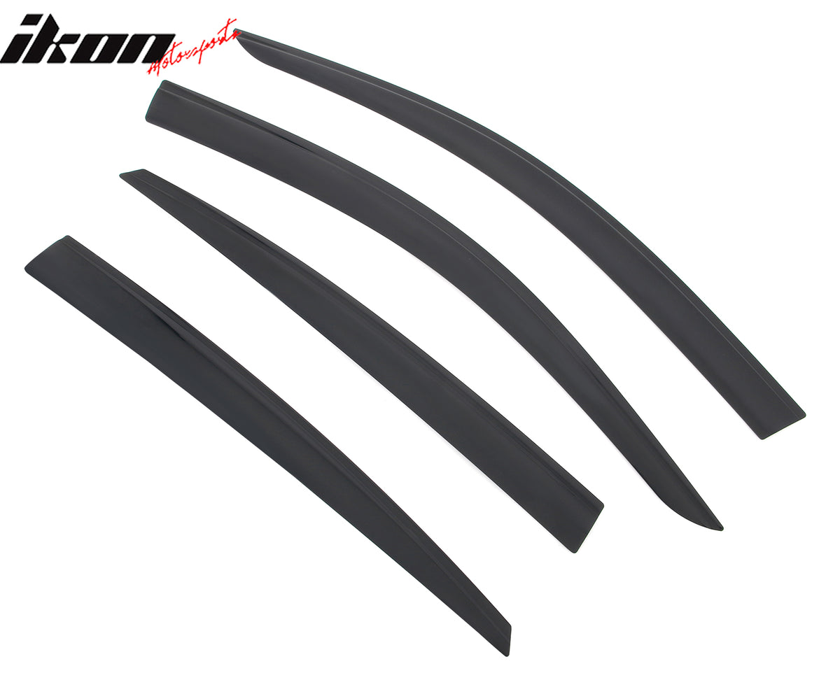 Fits 21-24 Toyota Venza Low Profile Style Tape-On Window Visors Rain Deflectors