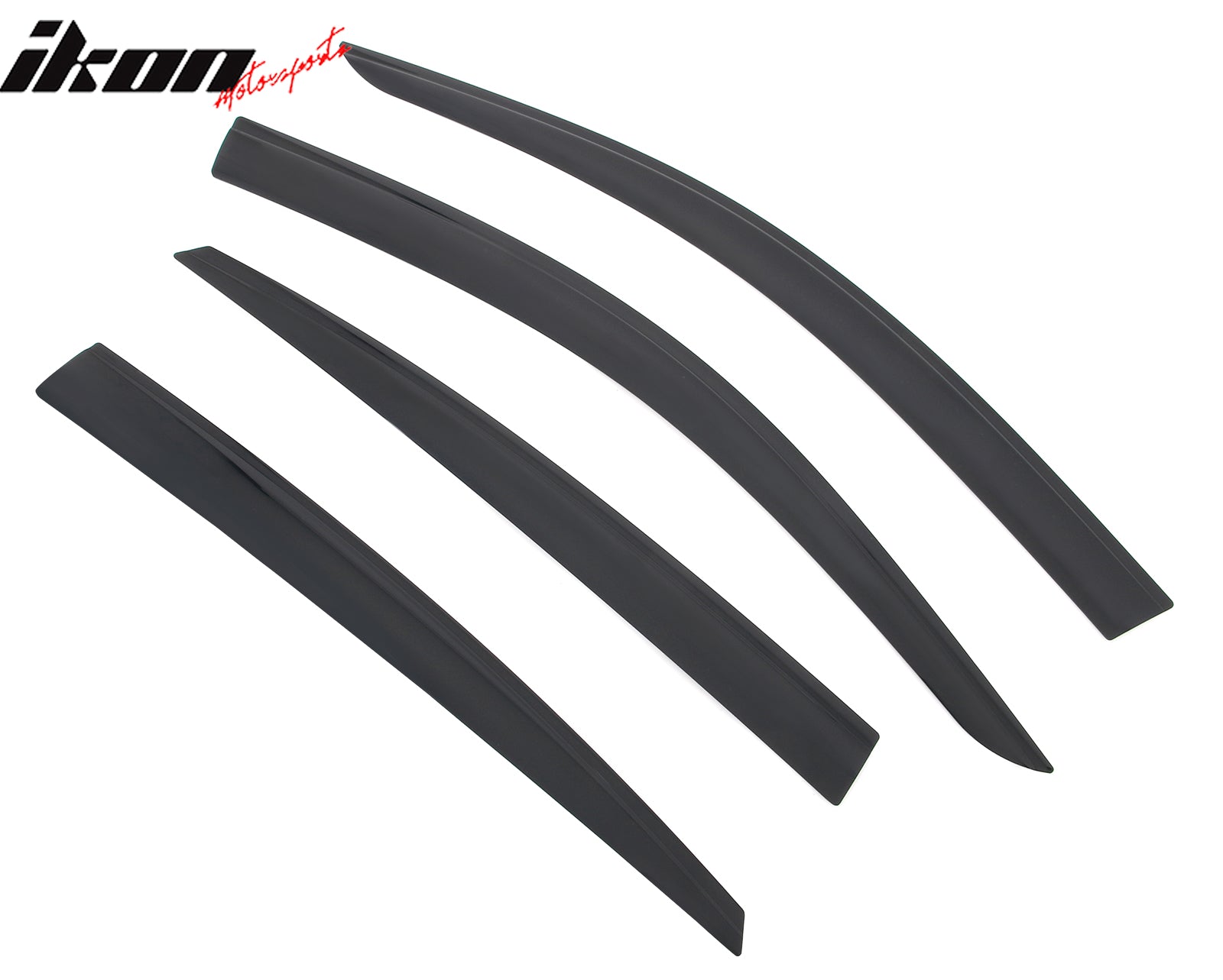 Fits 21-24 Toyota Venza Low Profile Style Tape-On Window Visors Rain Deflectors