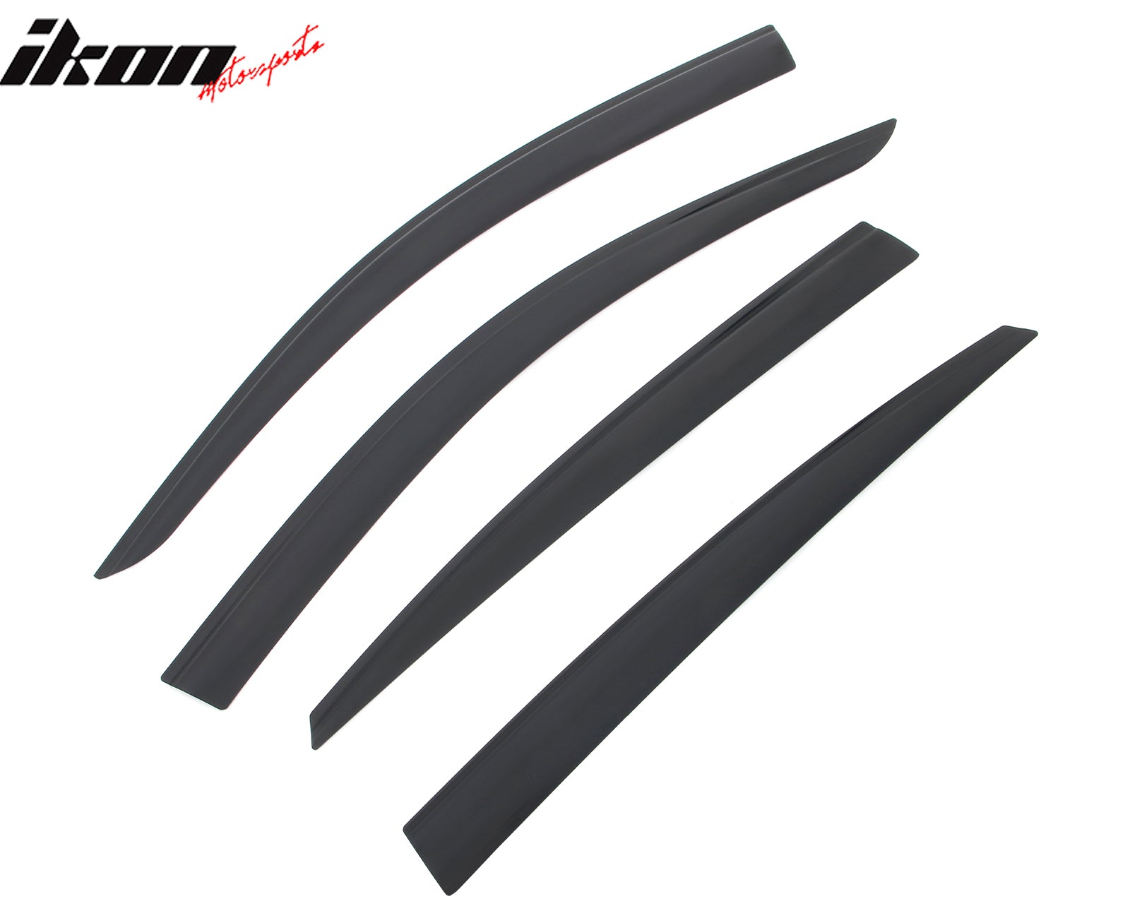 Fits 21-24 Toyota Venza Low Profile Style Tape-On Window Visors Rain Deflectors