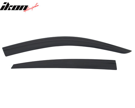 Fits 21-24 Toyota Venza Low Profile Style Tape-On Window Visors Rain Deflectors
