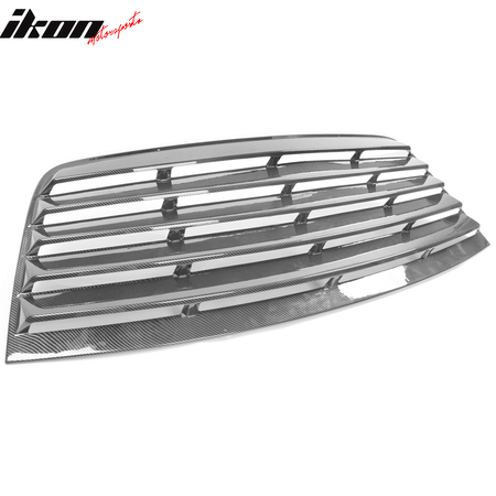 Fits 08-23 Dodge Challenger IKON XE Style Rear Side Window Louver Vent Scoops