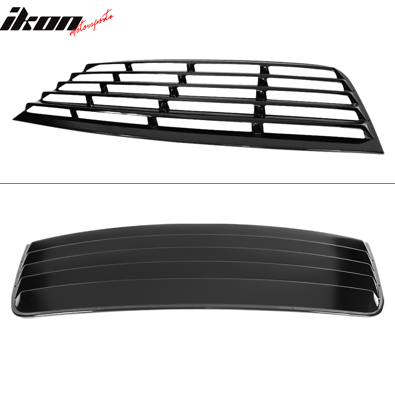 Fits 08-23 Dodge Challenger Rear Window Scoop Louver Sun Shade Cover Vent
