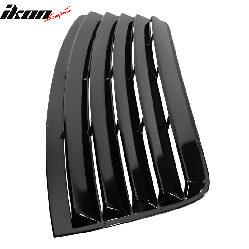 Fits 08-23 Dodge Challenger Rear Window Scoop Louver Sun Shade Cover Vent