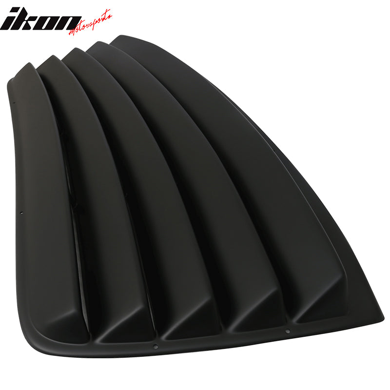 Fits 08-23 Dodge Challenger Rear Window Scoop Louver Sun Shade Cover Vent