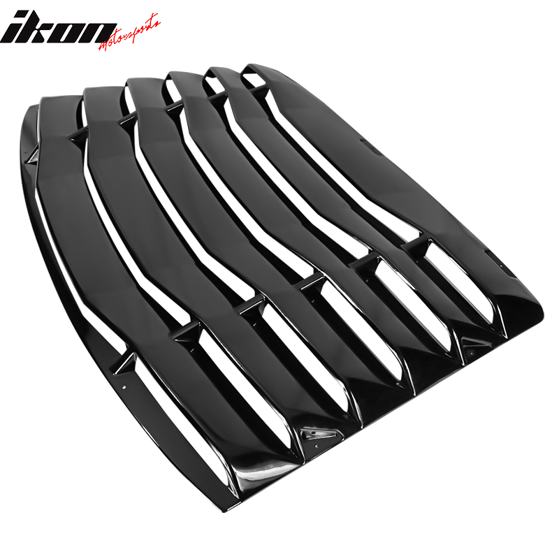 Fits 99-04 Ford Mustang IKON Style Rear Window Louver Shade Cover