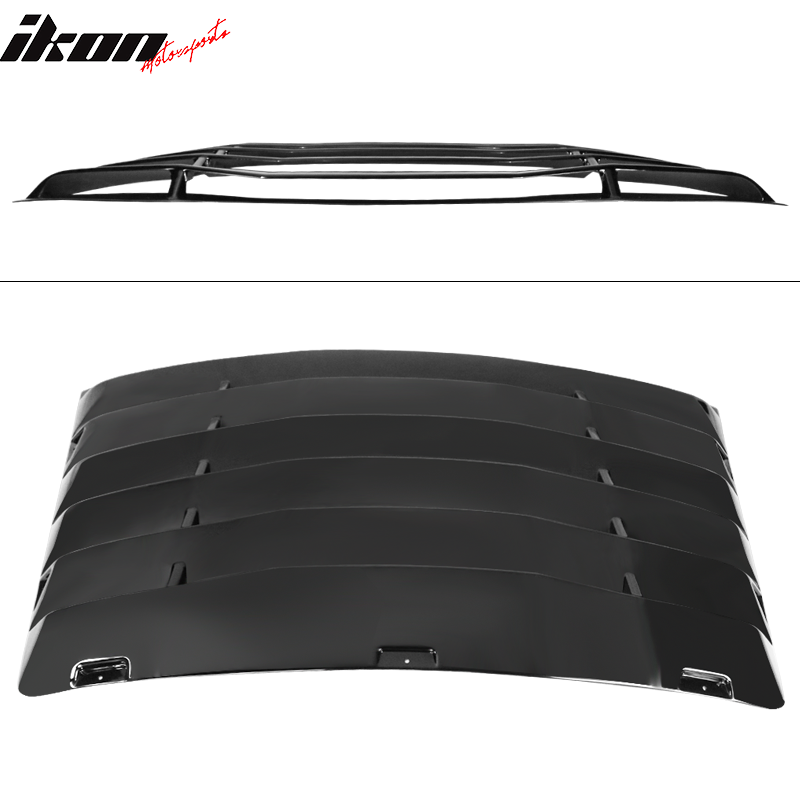 Fits 99-04 Ford Mustang IKON Style Rear Window Louver Shade Cover