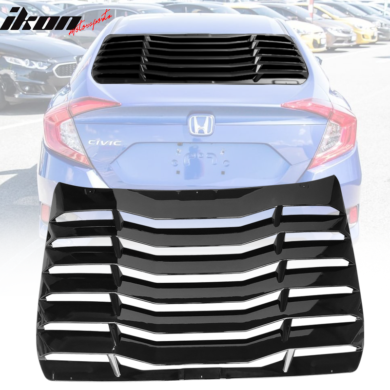 Rear Window Honda Civic Window Vents Honda Civic Window Vents For