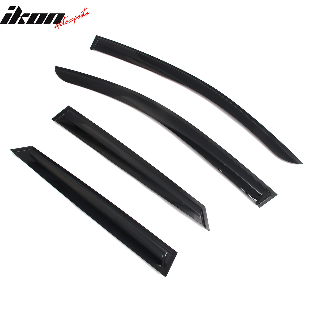 Fits 24-26 Chevrolet Blazer EV Mugen Style Window Visors Rain Guard Acrylic 4PCS