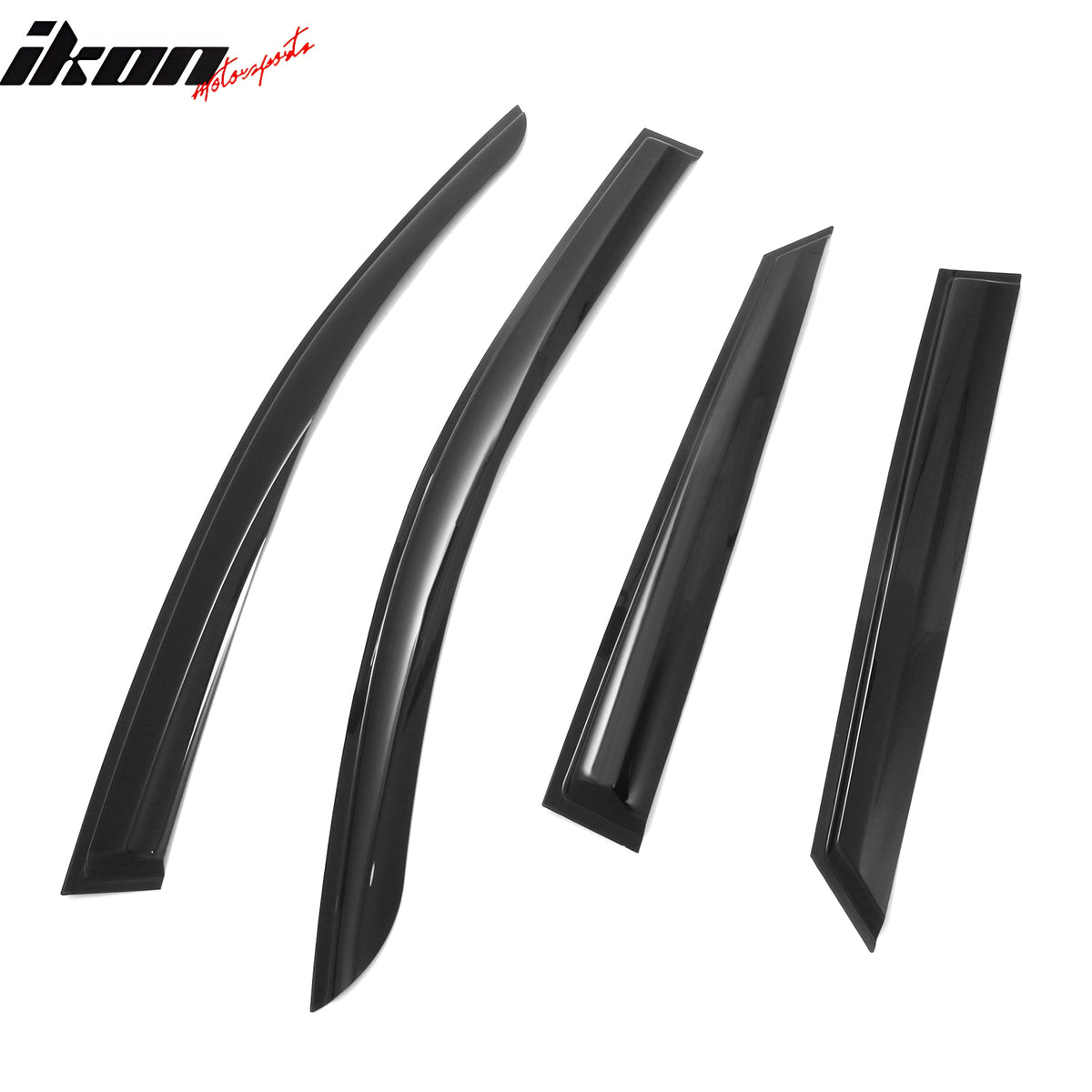Fits 24-26 Chevrolet Blazer EV Mugen Style Window Visors Rain Guard Acrylic 4PCS