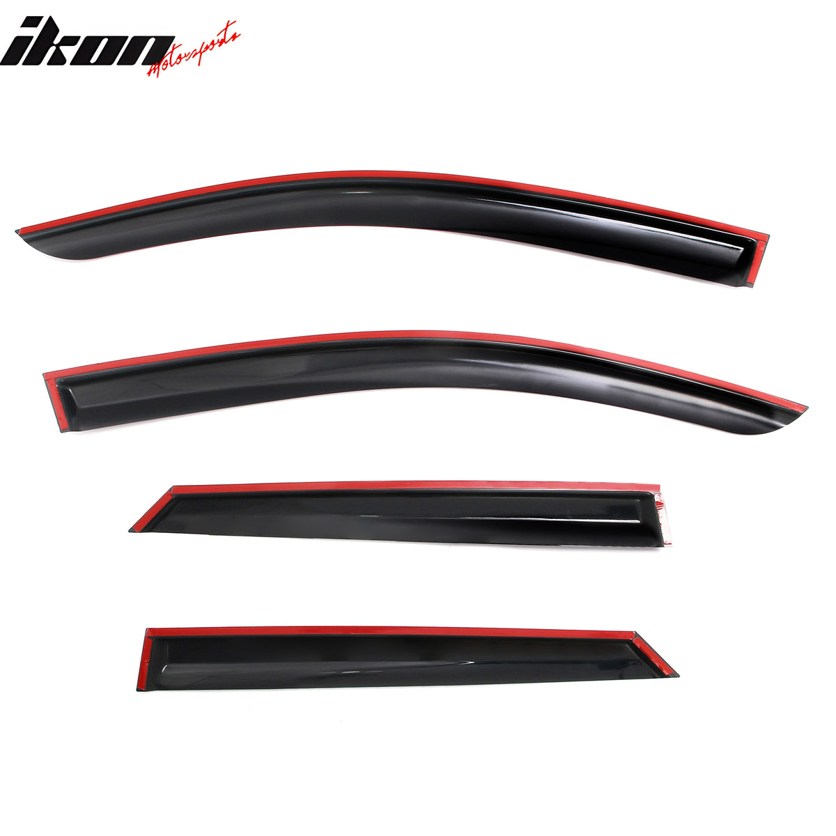 Fits 24-26 Chevrolet Blazer EV Mugen Style Window Visors Rain Guard Acrylic 4PCS