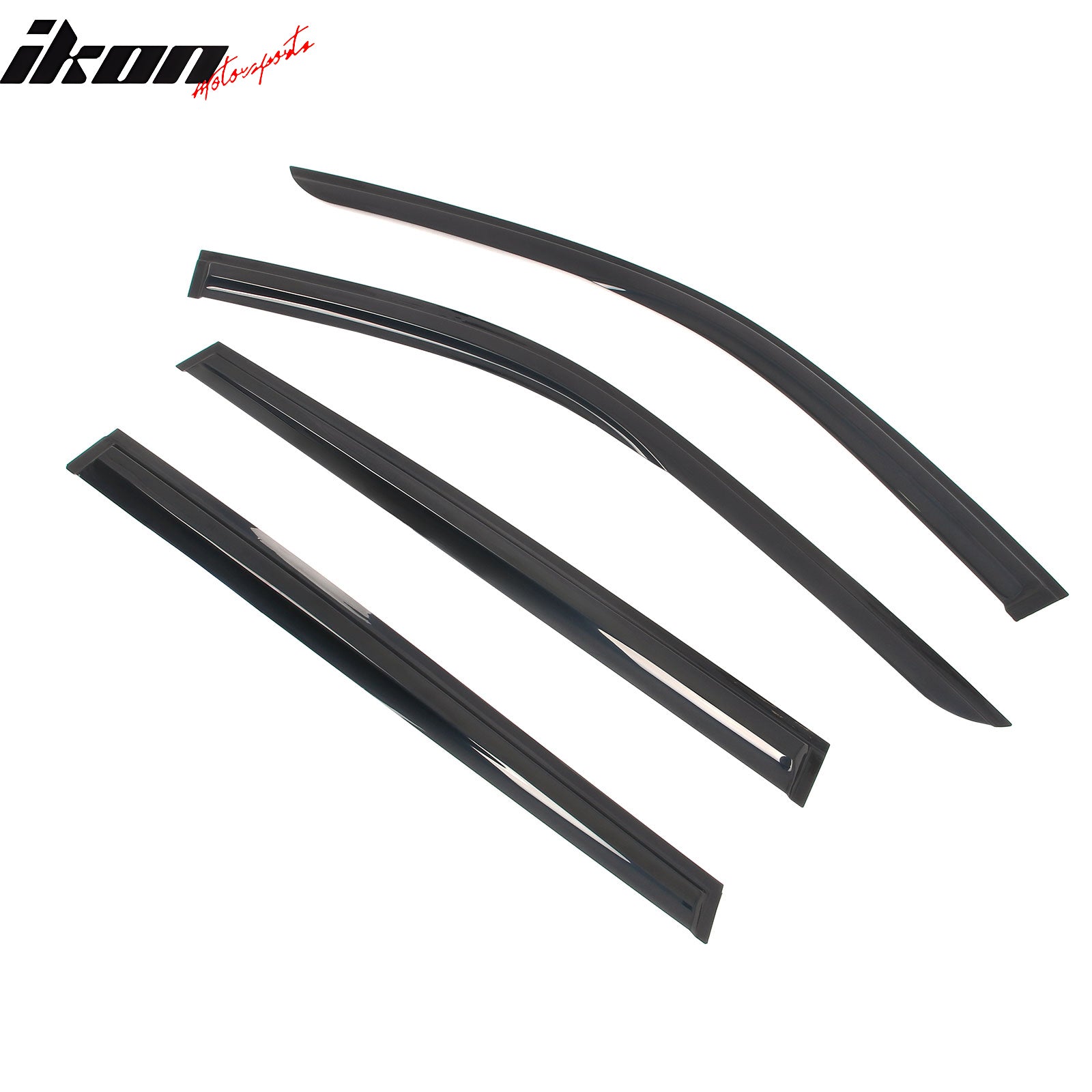 Fits 24-25 Lexus TX& Toyota Grand Highlander Mugen Style Window Visors - Acrylic