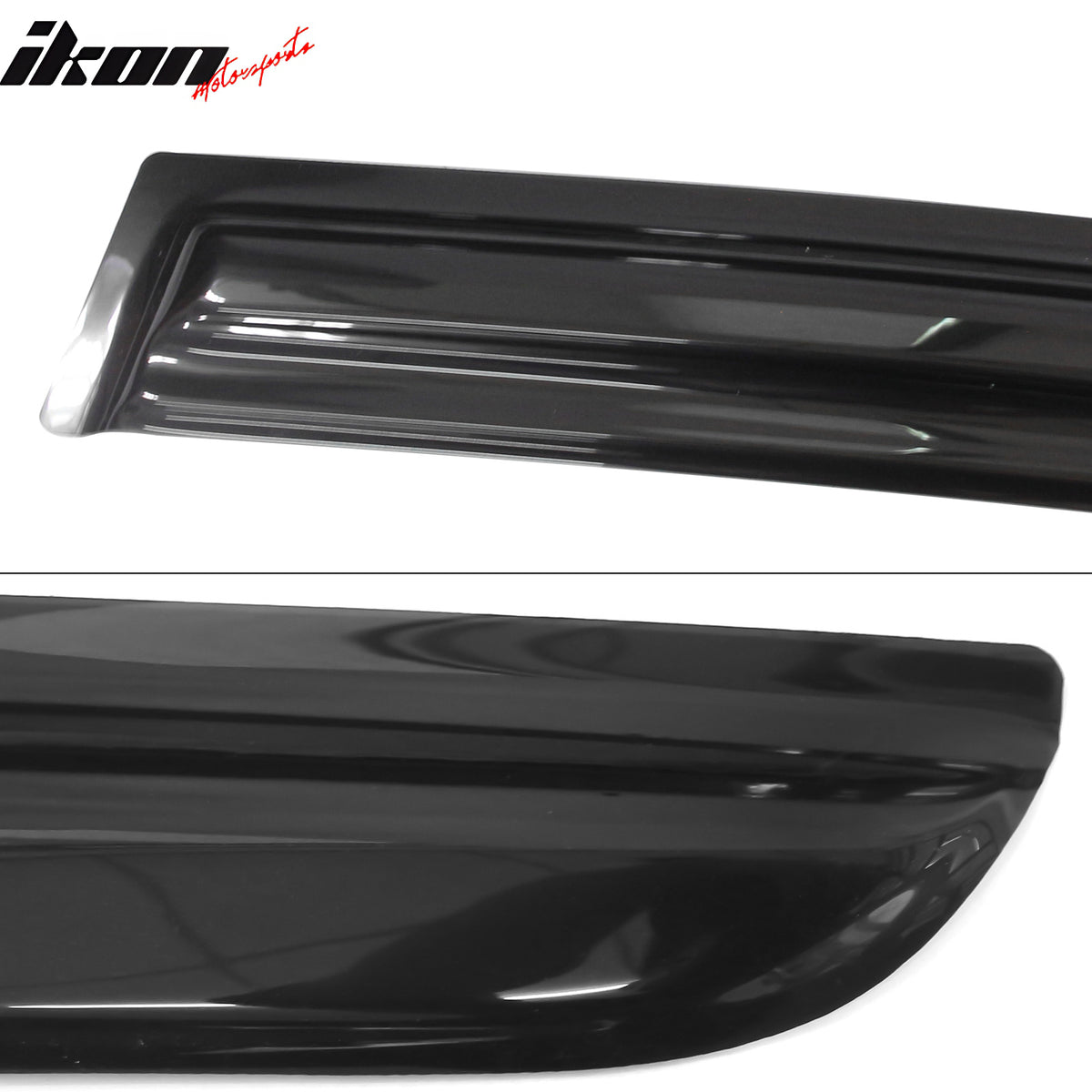 Fits 14-19 Mazda 3 Sedan Hatchback Mugen Style Window Visors Acrylic 4Pc Set