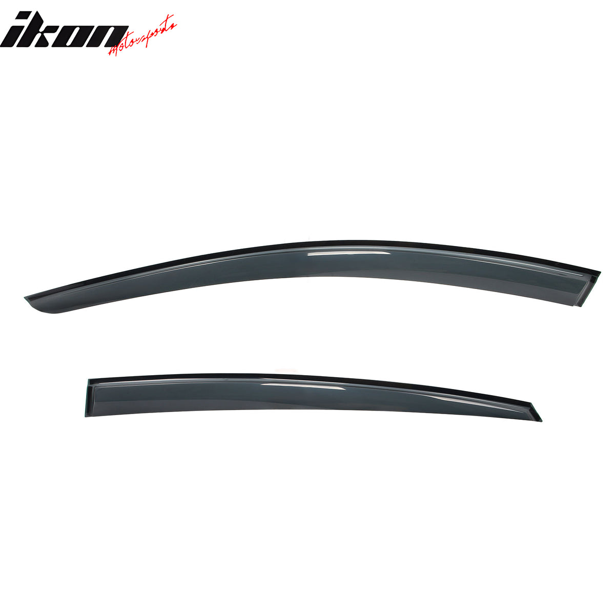 Fits 23-25 Nissan ARIYA Mugen Style Window Visors Deflector Smoke Acrylic 4PCS