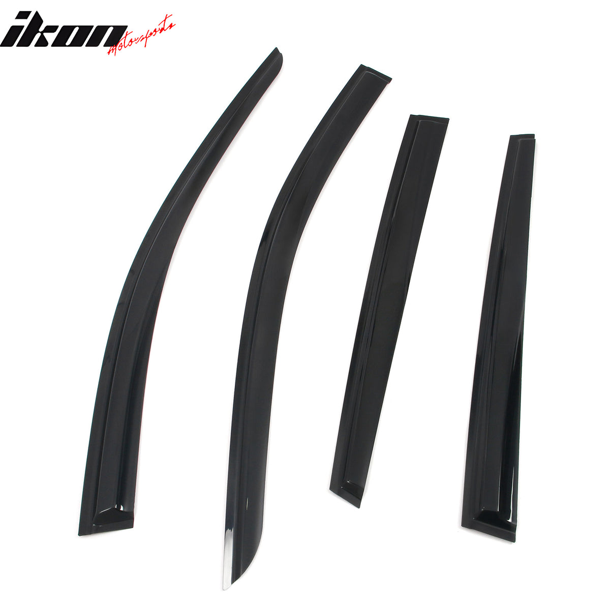 Fits 25-26 Nissan Kicks Mugen Style Window Visors Rain Vent Guard Acrylic 4PCS