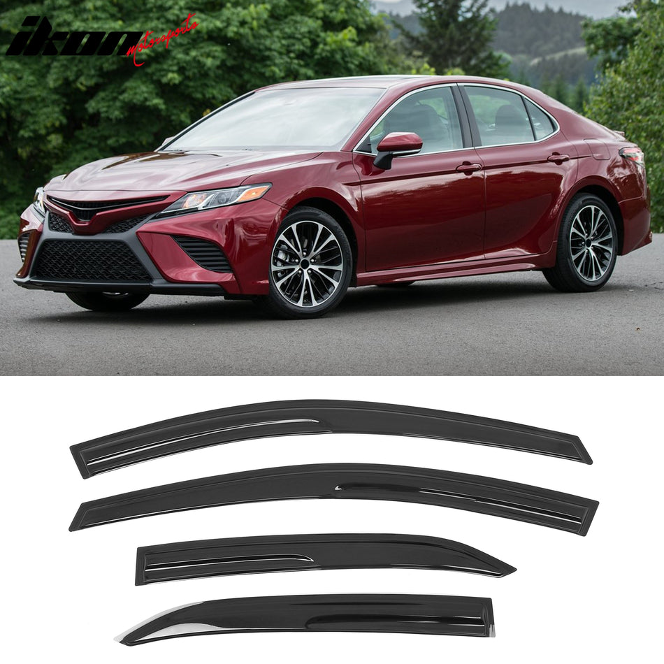 2018-2024 Toyota Camry Mugen V2 Style Tape on Window Visors Guards