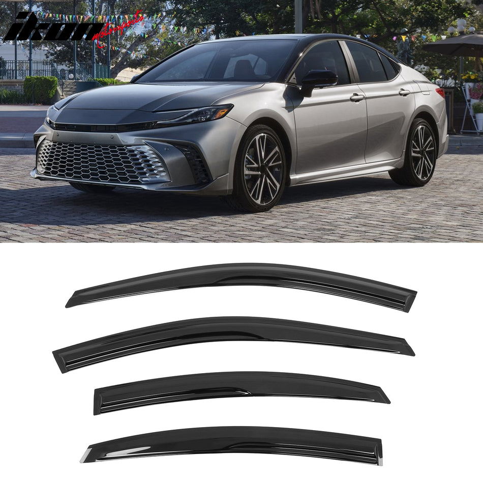 2025 Toyota Camry Mugen Style Tape on Window Visors Vent Rain Guards