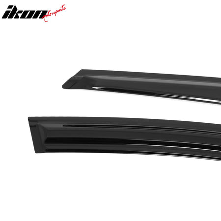 Fits 2025 Toyota Camry Mugen Style Tape on Window Visors Sun Rain Vent Deflector