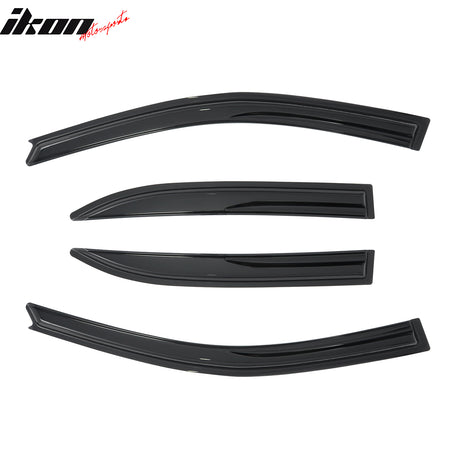 Fit 03-08 Toyota Corolla Sedan 4DR Mugen Acrylic Window Visor Sun Rain Deflector