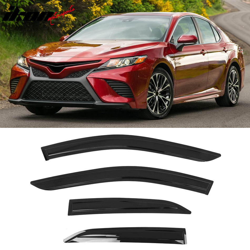 2018-2024 Toyota Camry Mugen Large Style Tape on Window Visors Guards