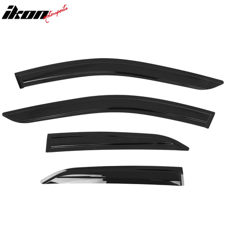 Fits 18-24 Toyota Camry Mugen Large Style Tape on Window Visors Vent Deflector