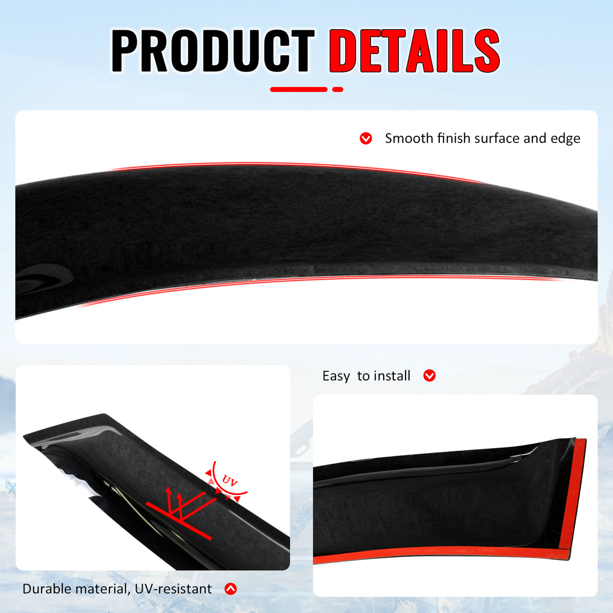 Fits 01-05 Honda Civic ES Sedan OE Style Rear Window Roof Spoiler Wing Acrylic