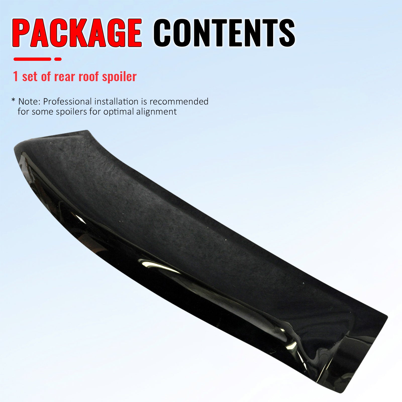 Fits 01-05 Honda Civic ES Sedan OE Style Rear Window Roof Spoiler Wing Acrylic