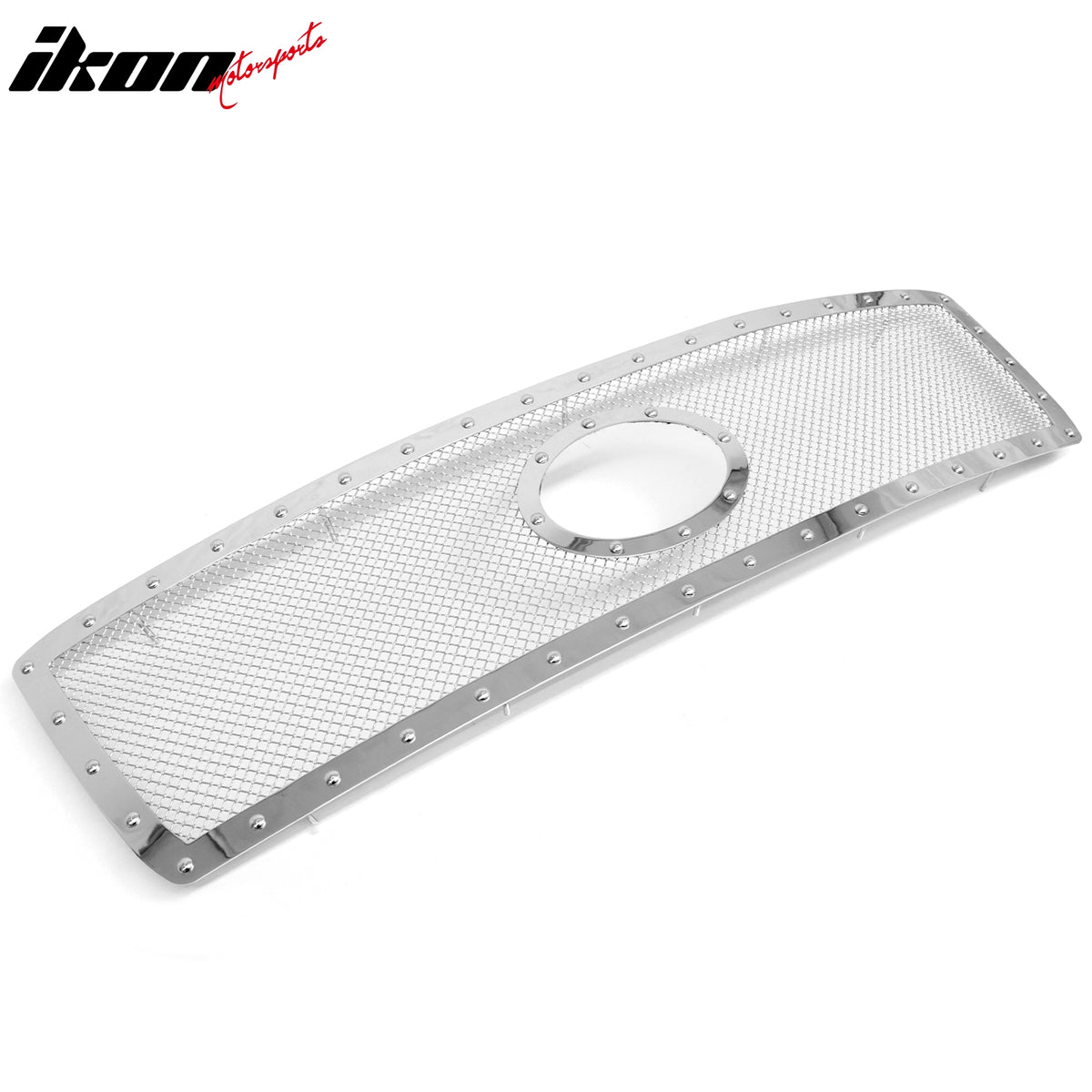 For 2010-2013 Toyota Tundra Mesh Style Front Grille Chrome Bolts Stainless Steel