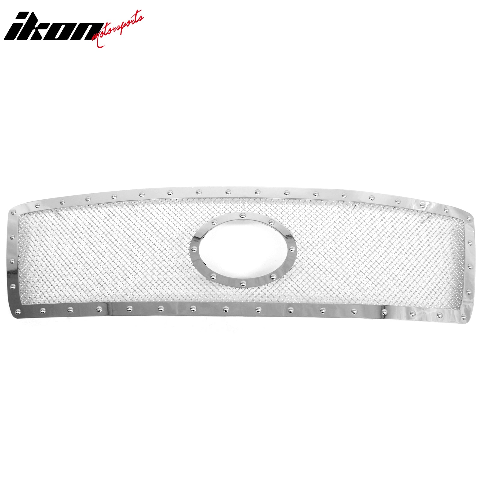 For 2010-2013 Toyota Tundra Mesh Style Front Grille Chrome Bolts Stainless Steel