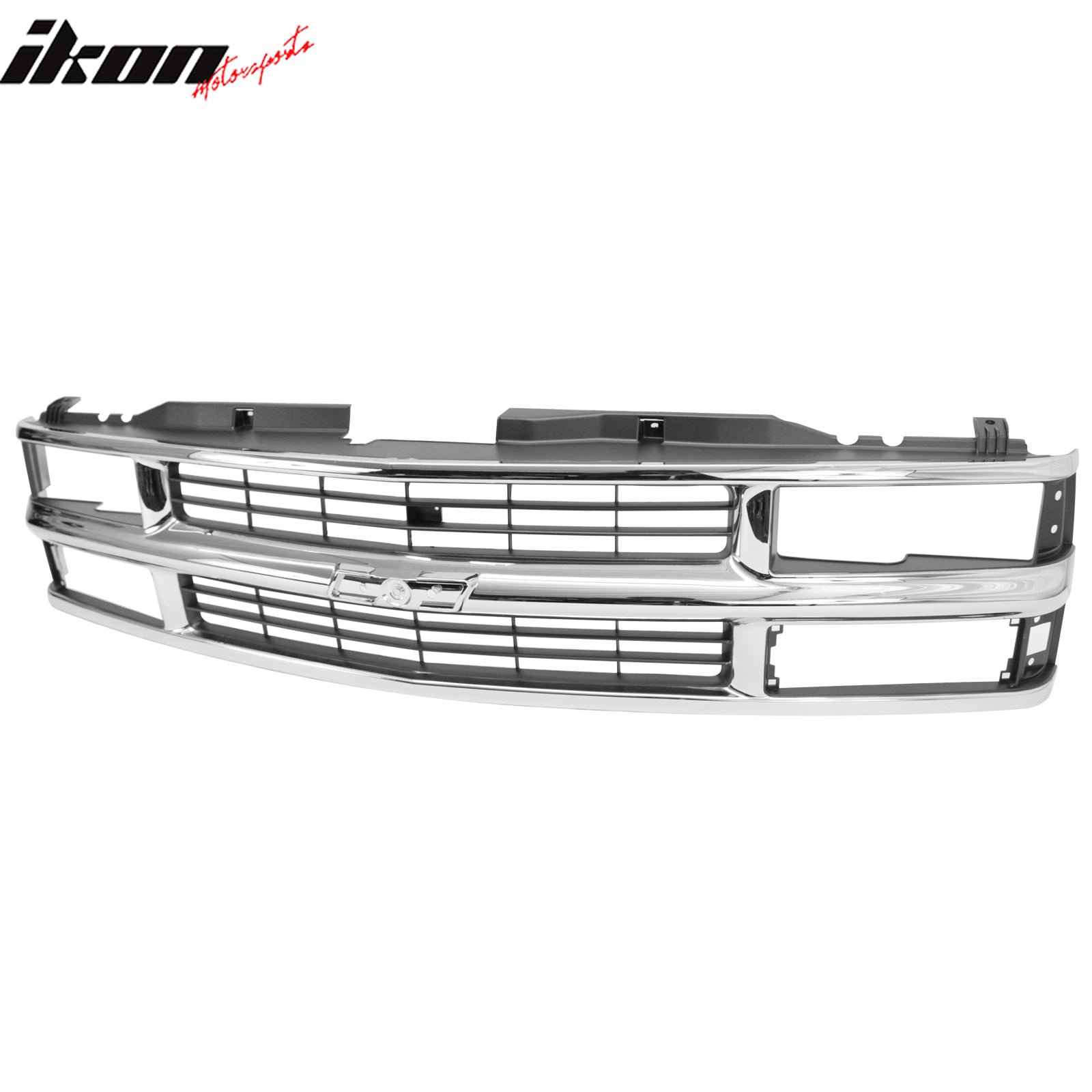 For 94-00 Chevy C/K& 95-99 Tahoe Chrome Front Upper Grille Bumper Radiator Grill