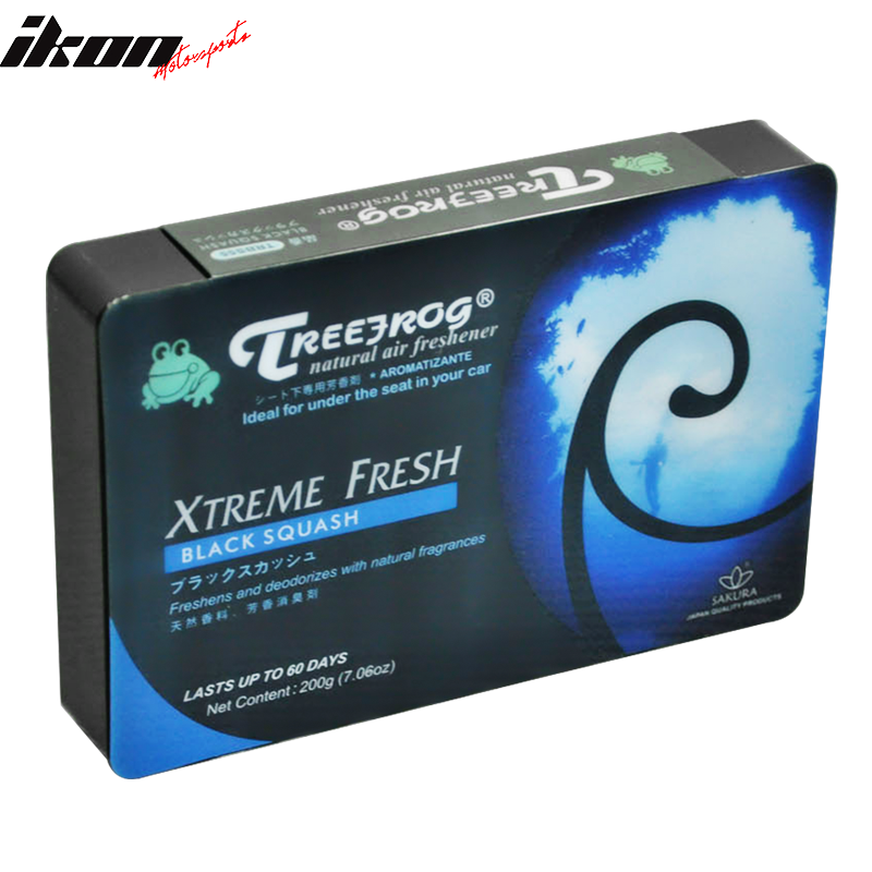 Treefrog Xtreme Fresh Black Squash Scent Air Freshener Auto JDM