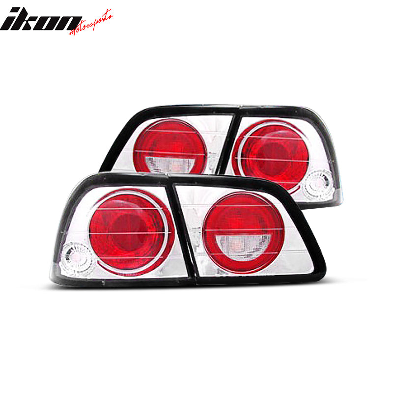 1997-1999 Nissan Maxima Altezza Chrome Tail Lights Rear Brake Lamps