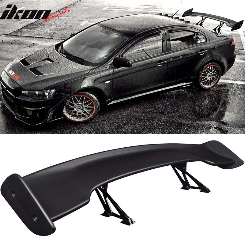 Nissan 57" Unpainted GT Style Adjustable Rear Trunk Spoiler Wing ABS