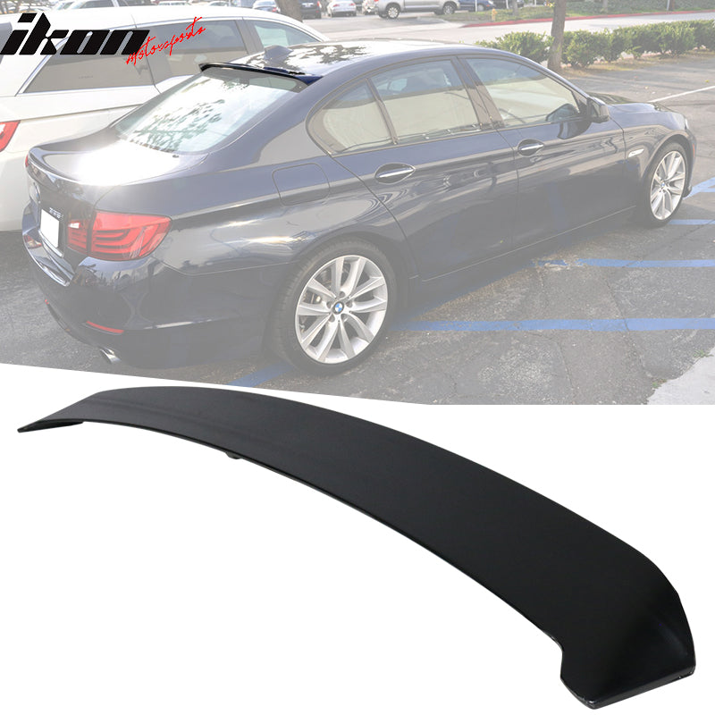 2011-2016 BMW F10 5 Series Sedan H Style Unpainted Roof Spoiler ABS