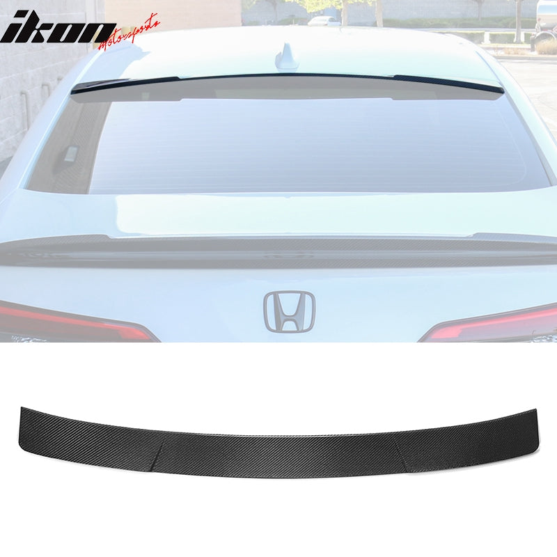 IKON MOTORSPORTS, Roof Spoiler Compatible With 2022-2024 Honda