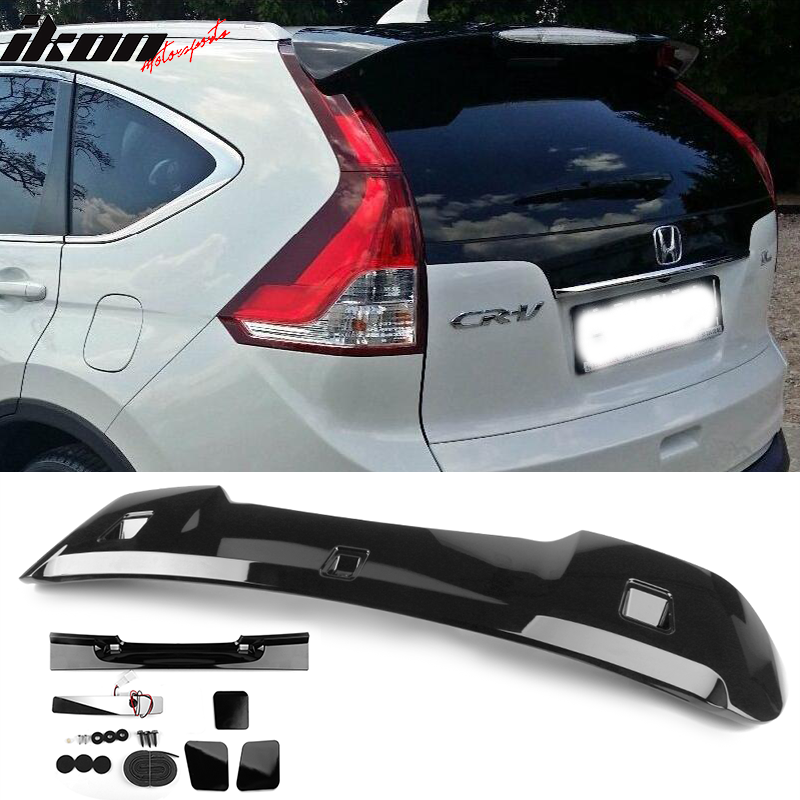 2012-2016 Honda CR-V 4-Door OE Style Gloss Black Roof Spoiler Wing ABS