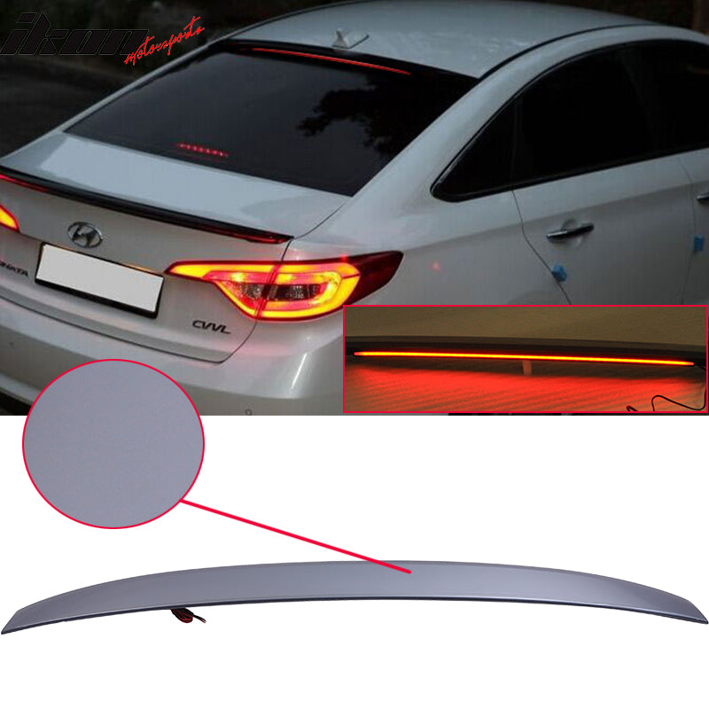 Compatible With 2015-2017 Hyundai Sonata Roof Spoiler Light Bar