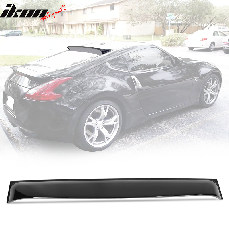 IKON Style Rear Trunk Spoiler Wing Lip For 2009-2021 Nissan 370Z – Matte Black PP