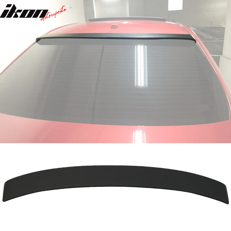 2009-2013 Toyota Corolla S LE XLE XRS Unpainted Black Roof Spoiler ABS