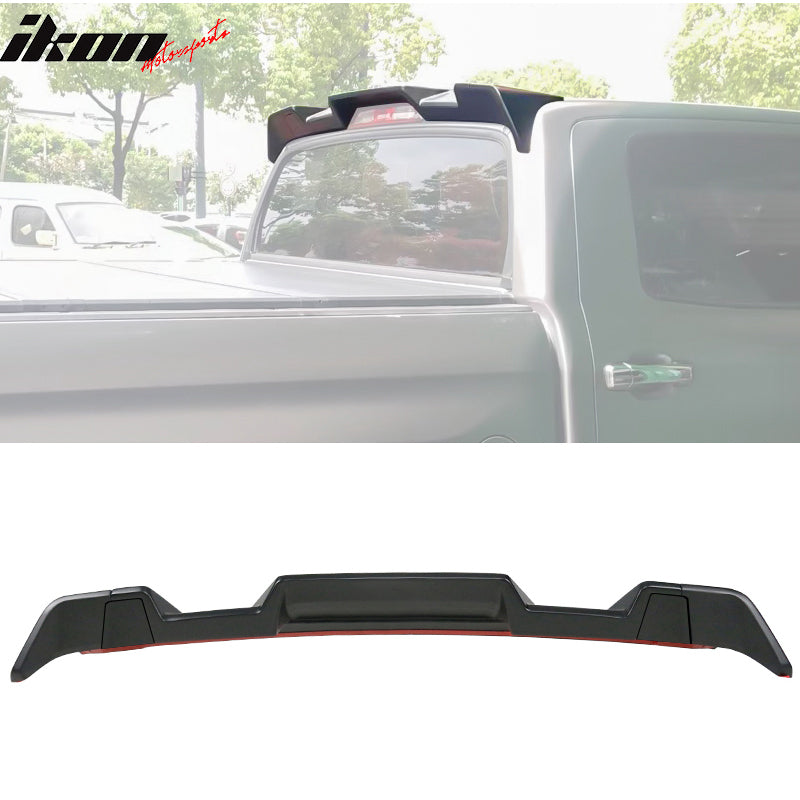 Fits 2014-2021 Toyota Tundra All Cab & Bed Size Rear Roof Spoiler