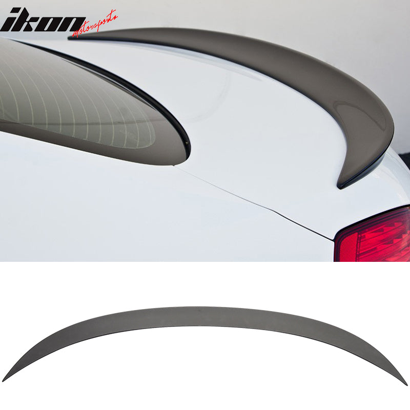 2012-2019 BMW F06 F13 M Type Style Matte Black Rear Spoiler Wing ABS