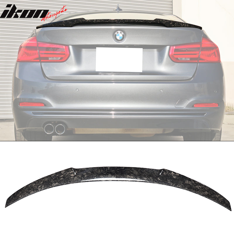 2012-2018 BMW F30 F80 M4 Style Forged Carbon Fiber Trunk Spoiler